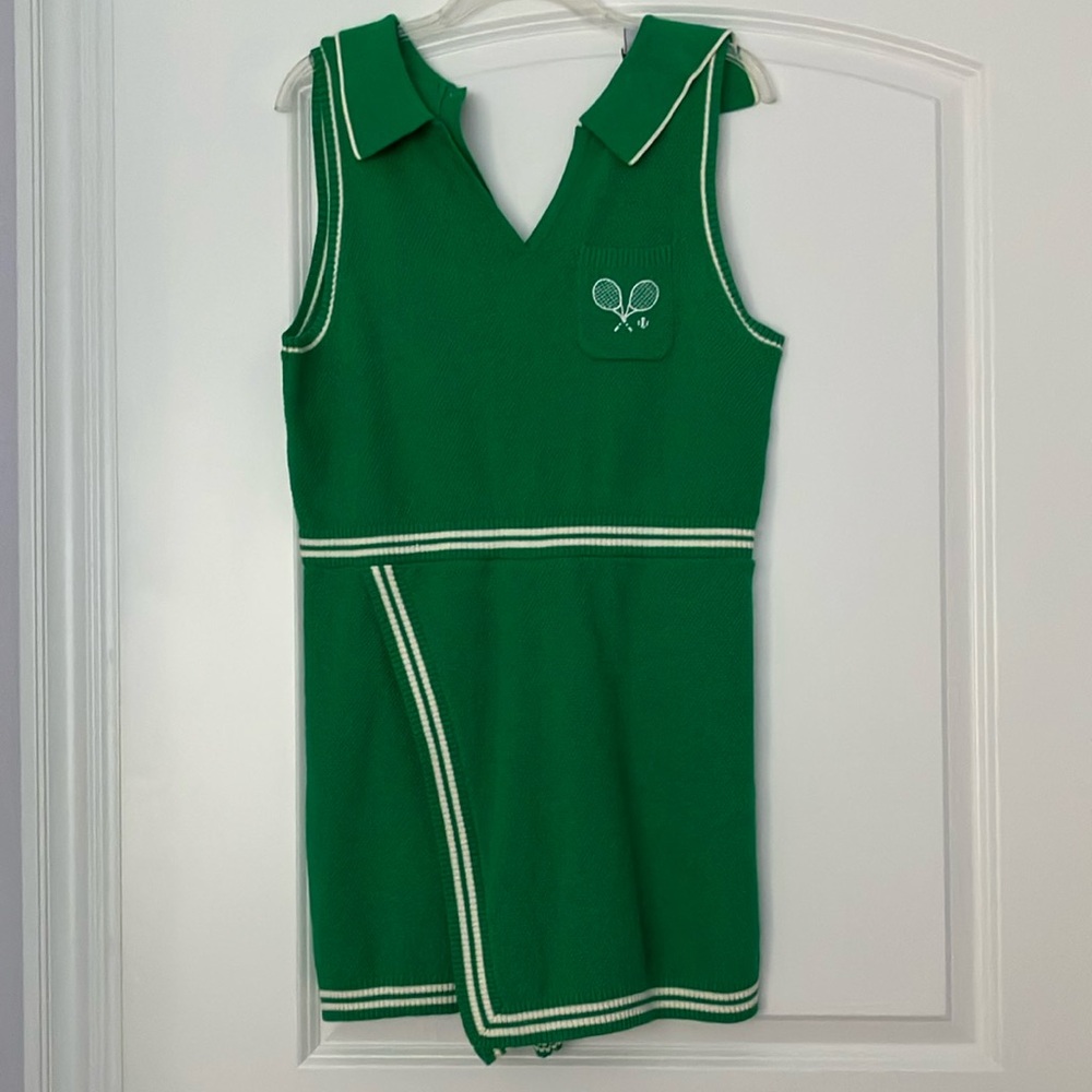 Green Rachel Antonoff Dress Small Pickleball